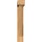Ekena Millwork Traditional Block Smooth Bracket w/ Offset Brace, Western Red Cedar, 5 1/2"W x 30"D x 34"H BKT0604X30X34TRA05SWR - alternate 2